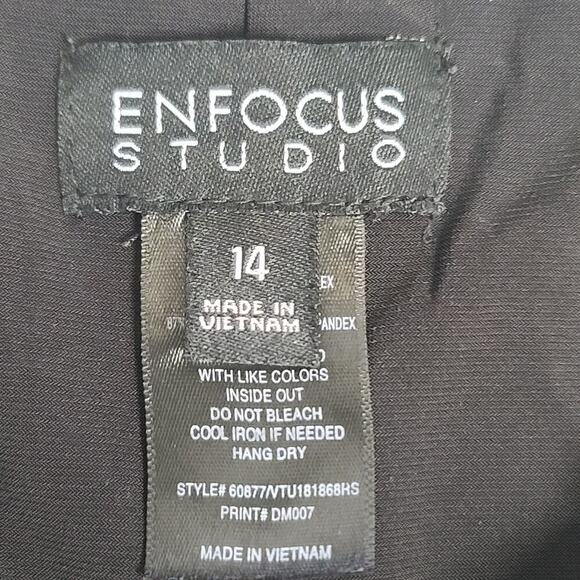 Enfocus Studios Vintage women's evening formal dress Size 14 80's Event Costume - Picture 7 of 9